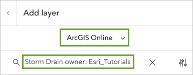The Add layer pane