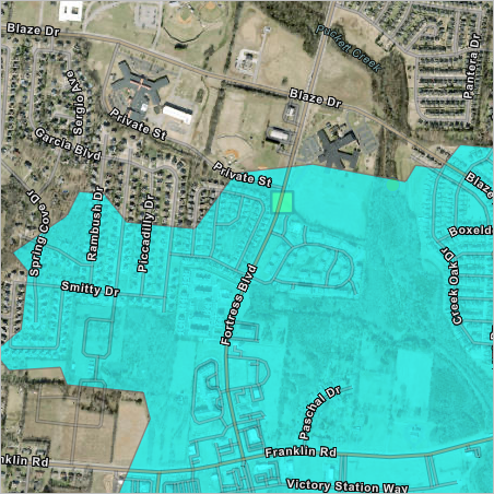 Watershed added to map