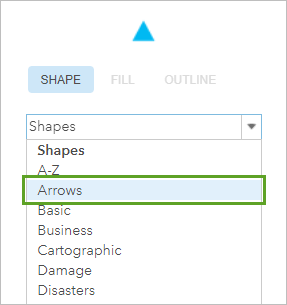 Arrows category