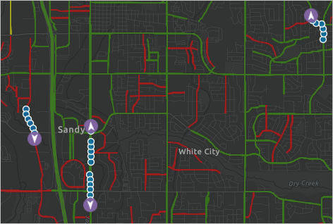 Previous observations of vehicles