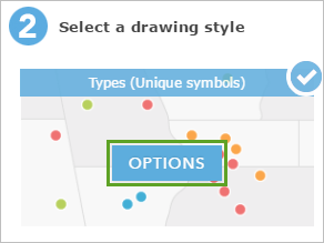 Drawing style options