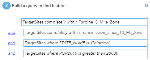 Completed query expressions