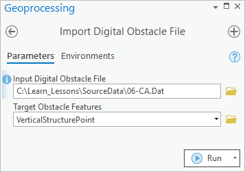 Import the 06-CA.Dat DOF file.