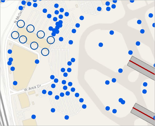 Proposed Obstacles layer on the map