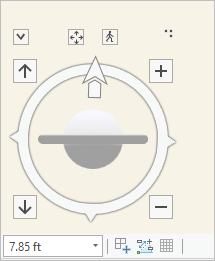 Ring control horizontal view