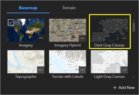 Dark Gray Canvas