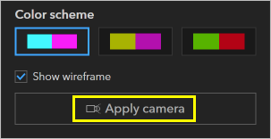 Apply camera button