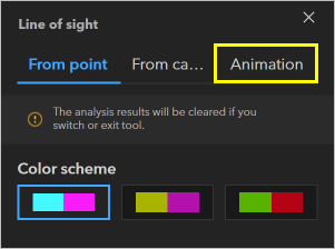 Animation tab