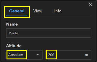 Altitude parameters