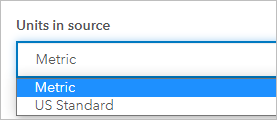 Units in Source set to Metric