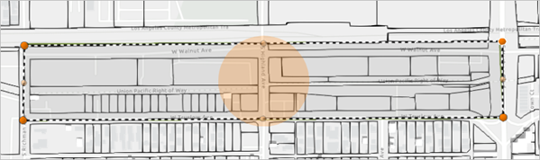 Drawing of plan boundary complete