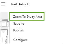 Zoom To Study Area option