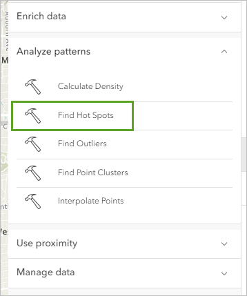 Find Hot Spots tool