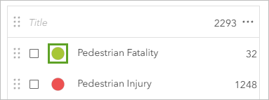 Pedestrian Fatality symbol