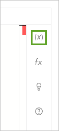 Profile variables button
