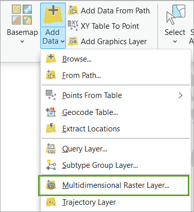 Multidimensional Raster Layer option