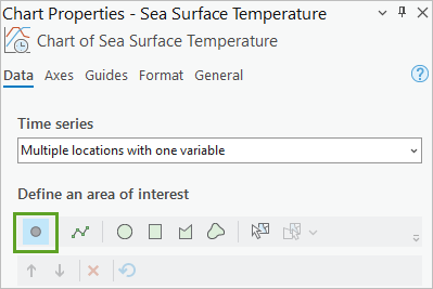 Point area of interest tool