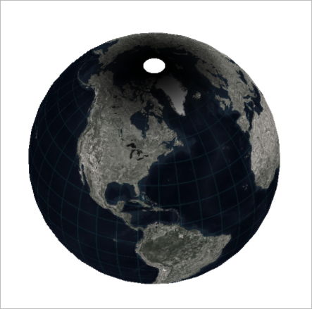 World from Space projection