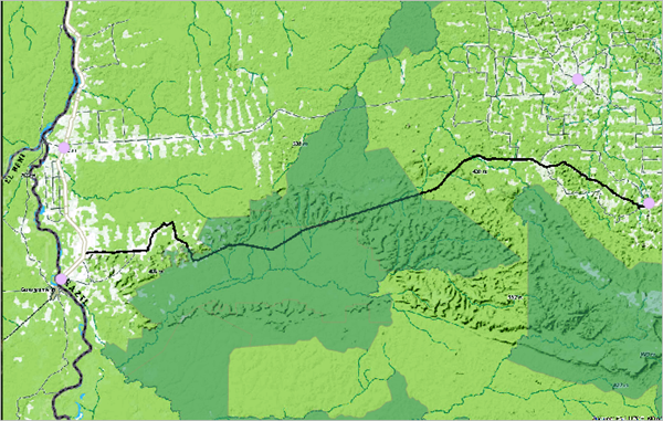 Proposed roads layer