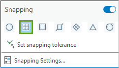 Endpoint snapping enabled