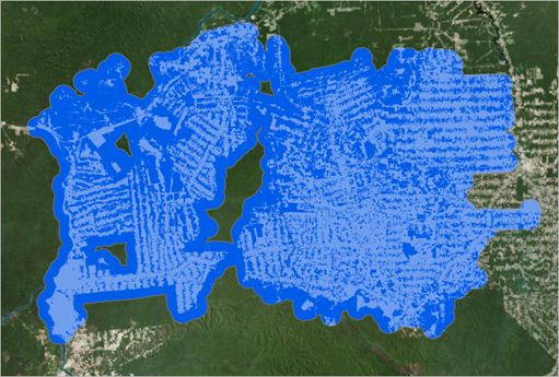 Clip of Deforested Area