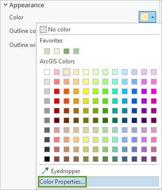 Color Properties