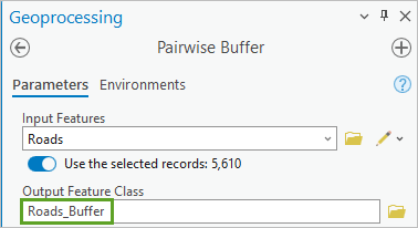 Pairwise Buffer input and output