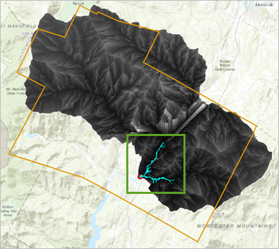 First isochrone selected