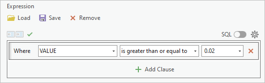 Con tool clause for lower limit