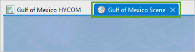 Gulf of Mexico Scene tab