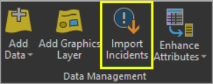 Select the Import Incidents button.