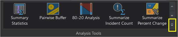 Expand Analysis Tools section