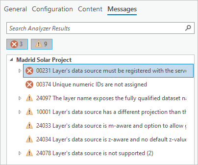 Two analyzer errors