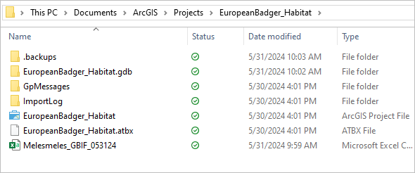 Rename the .csv file in your project folder.