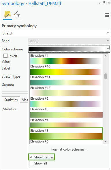 Elevation Vector Data