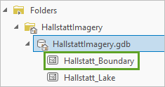 Add the Hallstatt_Boundary layer to the map.