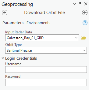 Download Orbit File parameters