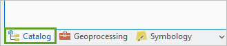 Catalog tab