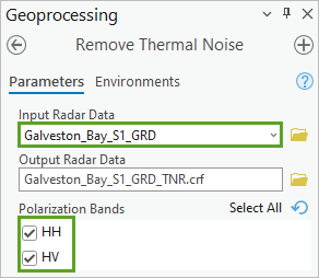 Remove Thermal Noise parameters