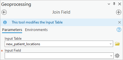 Set the input table to new_patient_locations