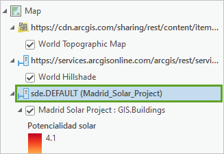 Madrid Solar Project data source