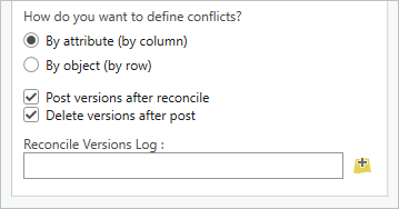 Check boxes in the Reconcile/Post window
