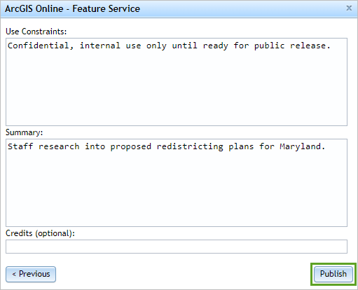 Use Constraints and Summary fields