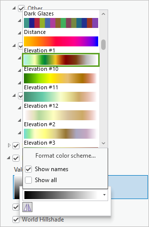 Elevation #1 color scheme