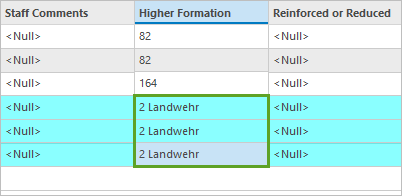 Updated name of Landwehr units in the attribute table