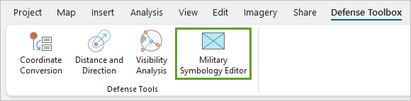 Military Symbology Editor button