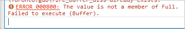 Value is not a member of Full error message.