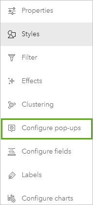 Click More Options and click Configure Pop-up.