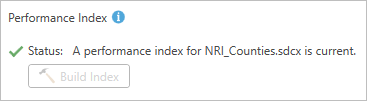 Performance index complete