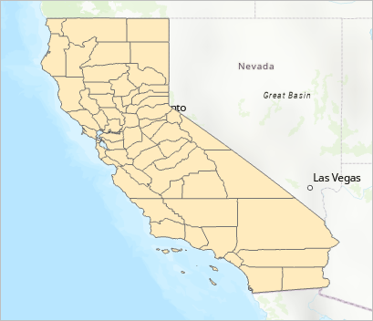 California_counties layer
